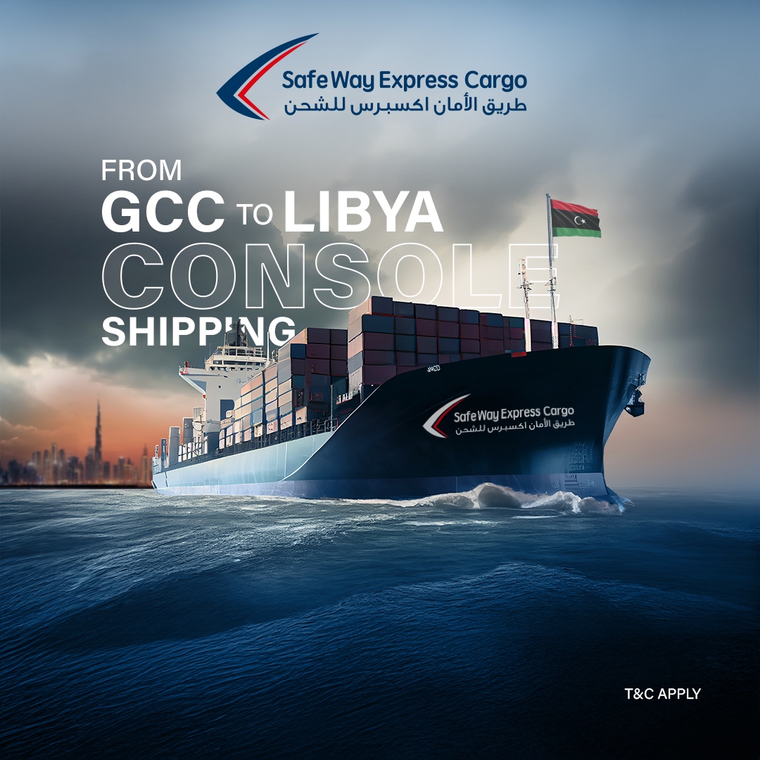Safe Way Express Cargo Enhances GCC–Africa Shipping via Libya